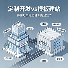 无锡建站-定制开发vs模板建站:哪种方案更适合你的企业?