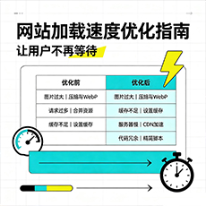 无锡建站-网站加载速度优化指南：让用户不再等待