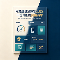 无锡建站-网站建设预算怎么做?一份详细的费用清单